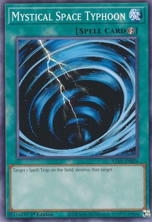 Mystical Space Typhoon (STAX-EN024) - Common - 2-Player Starter Set