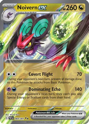 Noivern ex - 069/091 69 Holofoil - Double Rare - SV: Paldean Fates