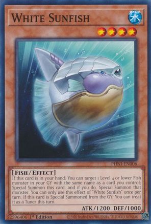 White Sunfish (PHNI-EN006) - Common - 1st Edition - Phantom Nightmare