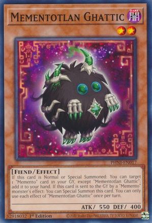 Mementotlan Ghattic (PHNI-EN017) - Common - Phantom Nightmare