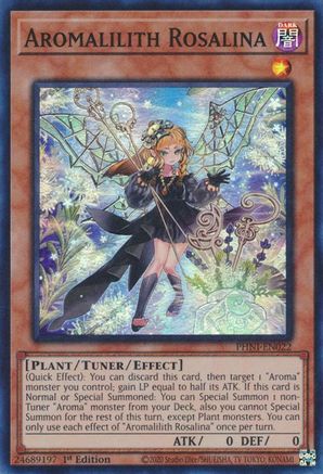 Aromalilith Rosalina (PHNI-EN022) - Super Rare - Phantom Nightmare