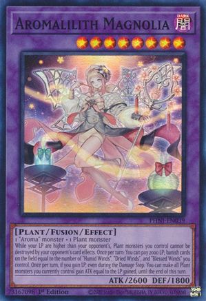 Aromalilith Magnolia (PHNI-EN039) - Super Rare - Phantom Nightmare