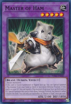 Master of Ham (PHNI-EN040) - Common - 1st Edition - Phantom Nightmare