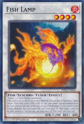 Fish Lamp (PHNI-EN044) - Common - 1st Edition - Phantom Nightmare