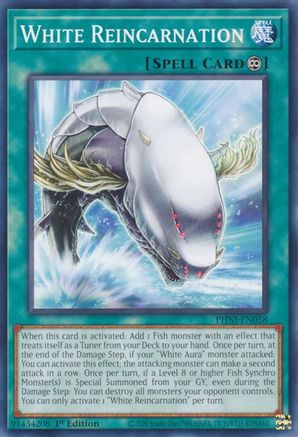 White Reincarnation (PHNI-EN058) - Common - Phantom Nightmare