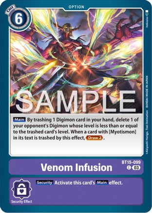 Venom Infusion (BT15-099)  Common - Exceed Apocalypse