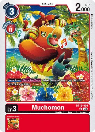 Muchomon (BT15-008)  Common - Exceed Apocalypse