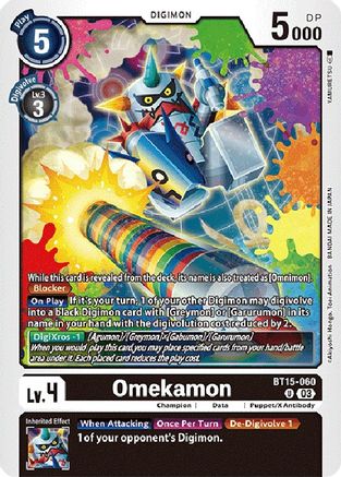 Omekamon (BT15-060)  Uncommon - Exceed Apocalypse