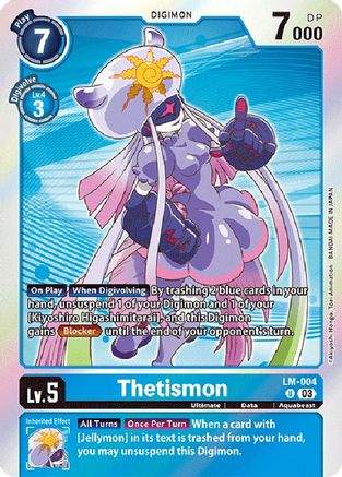 Thetismon (English Exclusive) (LM-004) Foil Uncommon - Exceed Apocalypse