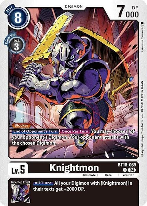 Knightmon BT18-069 U (Release Special Booster 2.0) 