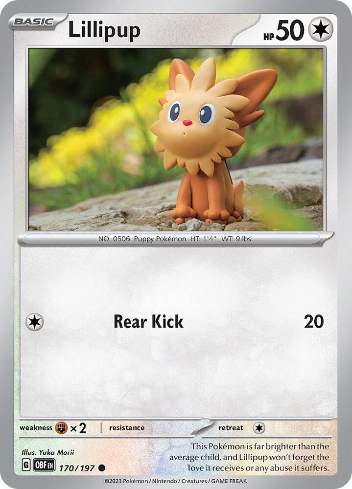 Lillipup 170/197 (SV03: Obsidian Flames) 