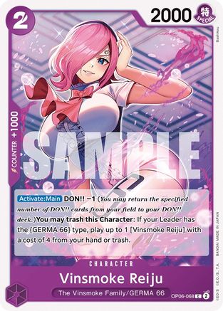 Vinsmoke Reiju (068) (OP06-068) - Normal Common - Wings of the Captain