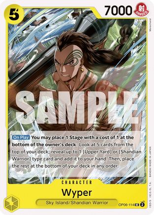 Wyper (OP06-114) - Normal Uncommon - Wings of the Captain