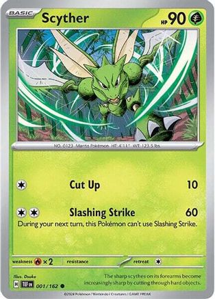 Scyther 1  - Common - SV05: Temporal Forces