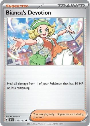 Bianca's Devotion - 142/162 142  - Uncommon - SV05: Temporal Forces
