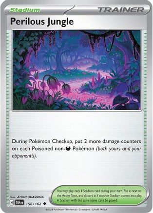 Perilous Jungle 156  - Uncommon - SV05: Temporal Forces