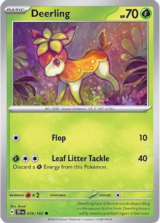 Deerling - 016/162 16  - Common - SV05: Temporal Forces