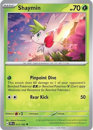 Shaymin 13  - Uncommon - SV05: Temporal Forces
