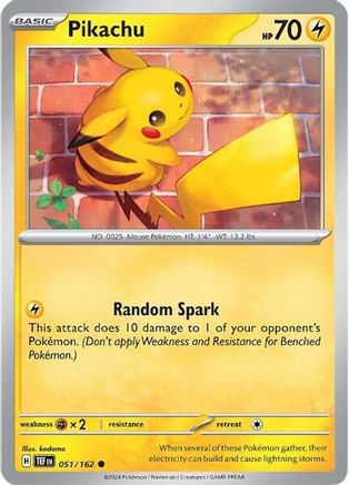 Pikachu 51  - Common - SV05: Temporal Forces