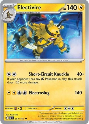 Electivire 54  - Uncommon - SV05: Temporal Forces