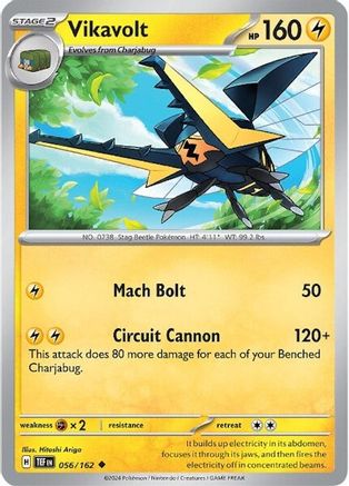 Vikavolt 56  - Uncommon - SV05: Temporal Forces