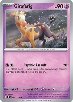 Girafarig 66  - Common - SV05: Temporal Forces