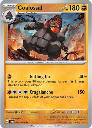 Coalossal 95  - Uncommon - SV05: Temporal Forces