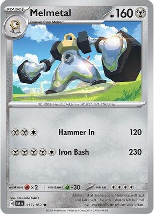 Melmetal 117 Holofoil - Rare - SV05: Temporal Forces