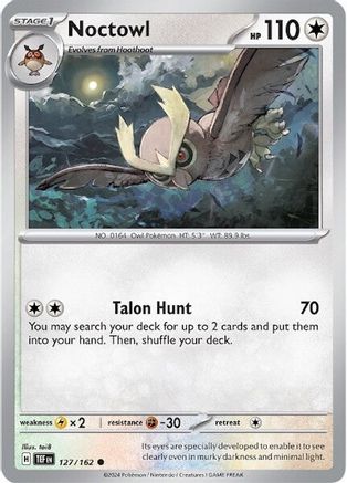 Noctowl 127  - Common - SV05: Temporal Forces