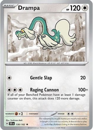 Drampa - 138/162 138 Holofoil - Rare - SV05: Temporal Forces