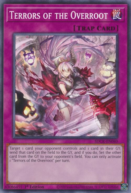 Terrors of the Overroot SDCK-EN040 (Structure Deck: The Crimson King)  - 1st Edition