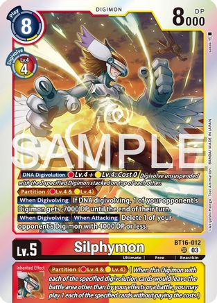 Silphymon (BT16-012) Foil Super Rare - Beginning Observer
