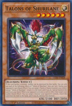 Talons of Shurilane (LEDE-EN028) - Common - Legacy of Destruction
