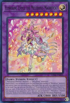 Flowering Etoile the Melodious Magnificat (LEDE-EN036) - Super Rare - Legacy of Destruction