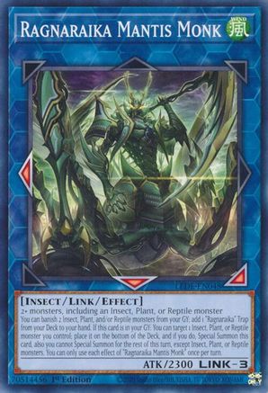 Ragnaraika Mantis Monk (LEDE-EN048) - Common - 1st Edition - Legacy of Destruction