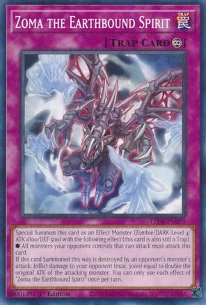 Zoma the Earthbound Spirit (LEDE-EN079) - Common - 1st Edition - Legacy of Destruction