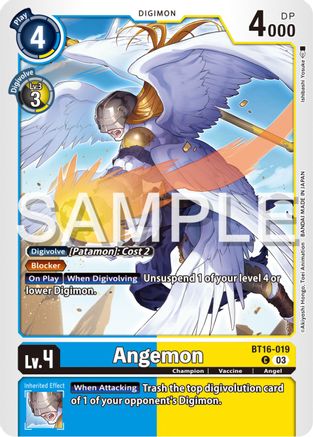 Angemon (BT16-019)  Common - Beginning Observer