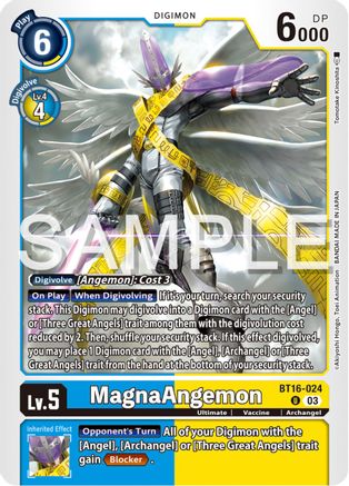 MagnaAngemon (BT16-024)  Uncommon - Beginning Observer