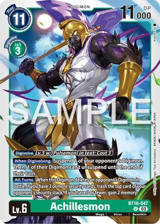 Achillesmon (BT16-047)  Uncommon - Beginning Observer