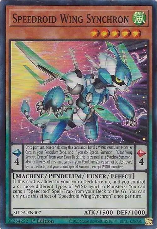 Speedroid Wing Synchron SUDA-EN007 (Supreme Darkness)  - 1st Edition