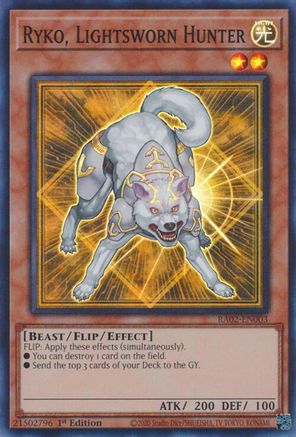 Ryko, Lightsworn Hunter (RA02-EN003) - Super Rare - 25th Anniversary Rarity Collection II