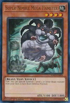 Super-Nimble Mega Hamster (UR) (RA02-EN004) - Ultra Rare - 25th Anniversary Rarity Collection II