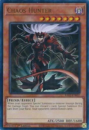 Chaos Hunter (UR) (RA02-EN007) - Ultra Rare - 25th Anniversary Rarity Collection II