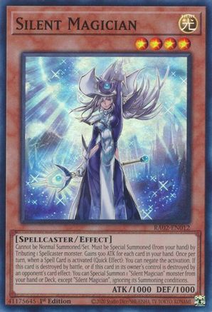 Silent Magician (RA02-EN012) - Super Rare - 1st Edition - 25th Anniversary Rarity Collection II