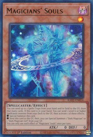 Magicians' Souls (RA02-EN014) - Super Rare - 1st Edition - 25th Anniversary Rarity Collection II