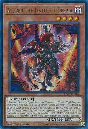 Aluber the Jester of Despia (UR) (RA02-EN016) - Ultra Rare - 25th Anniversary Rarity Collection II