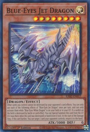 Blue-Eyes Jet Dragon (RA02-EN017) - Super Rare - 25th Anniversary Rarity Collection II
