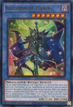 Illusion of Chaos (UR) (RA02-EN020) - Ultra Rare - 1st Edition - 25th Anniversary Rarity Collection II