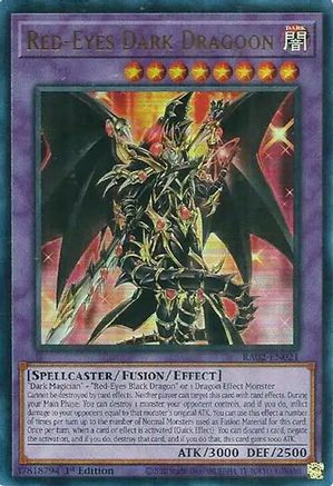 Red-Eyes Dark Dragoon (UR) (RA02-EN021) - Ultra Rare - 1st Edition - 25th Anniversary Rarity Collection II