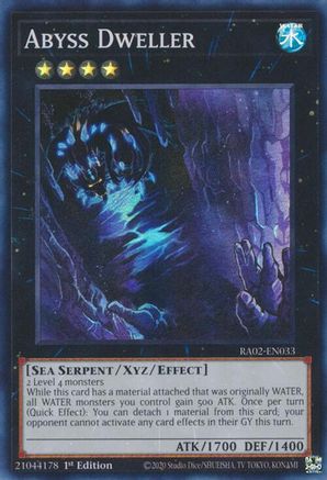 Abyss Dweller (RA02-EN033) - Super Rare - 25th Anniversary Rarity Collection II